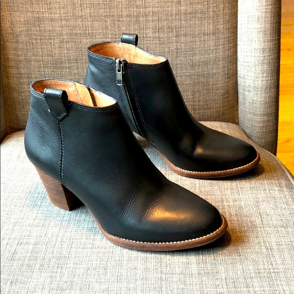 madewell black booties